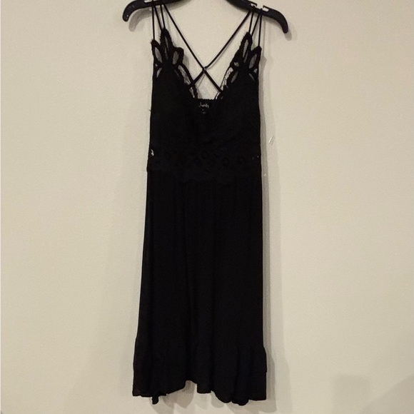 Justify Black Lace Maxi Dress - Picture 2 of 2